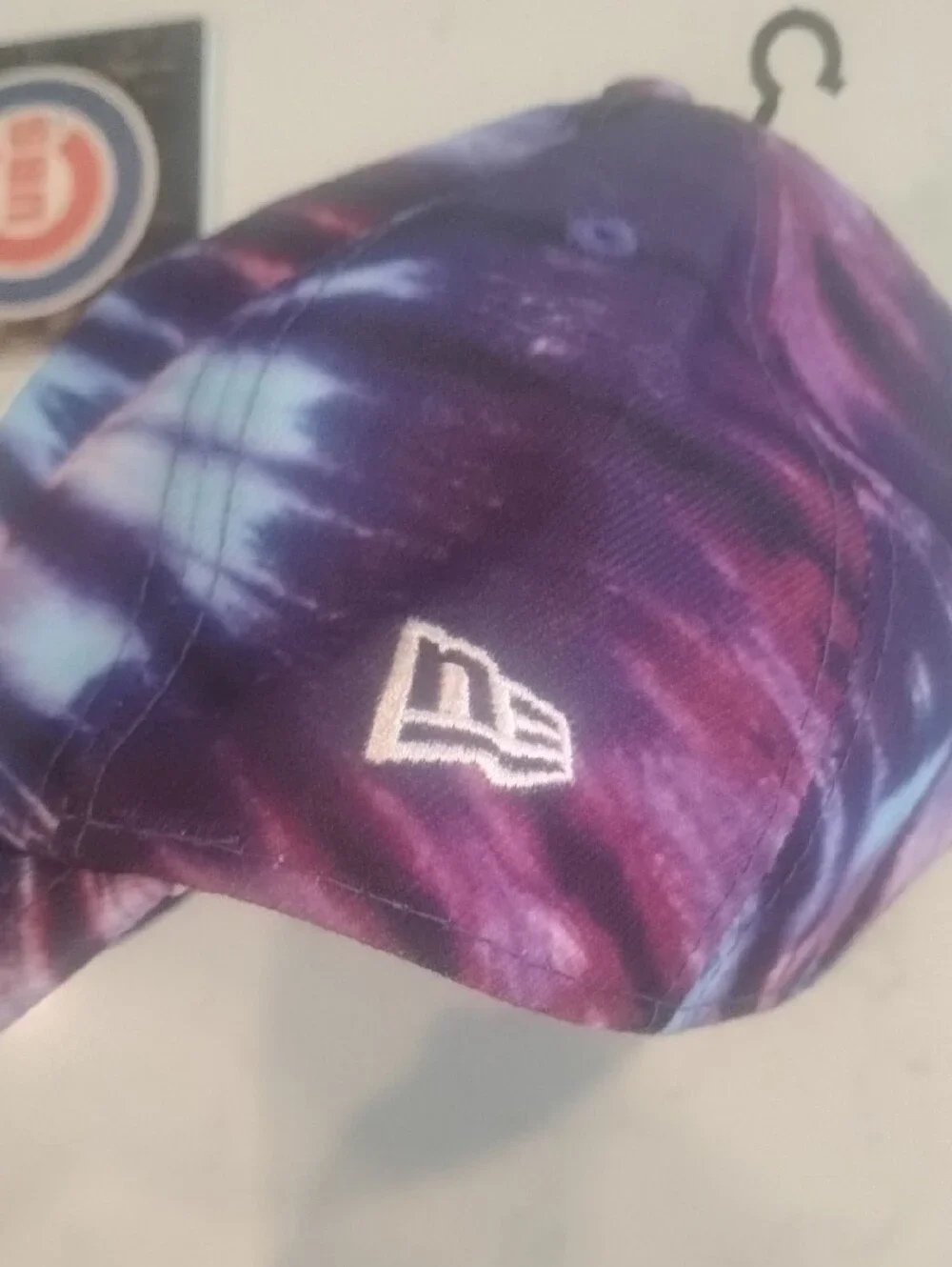 New Era Tie-Dye Boston Cap - Purple & Blue